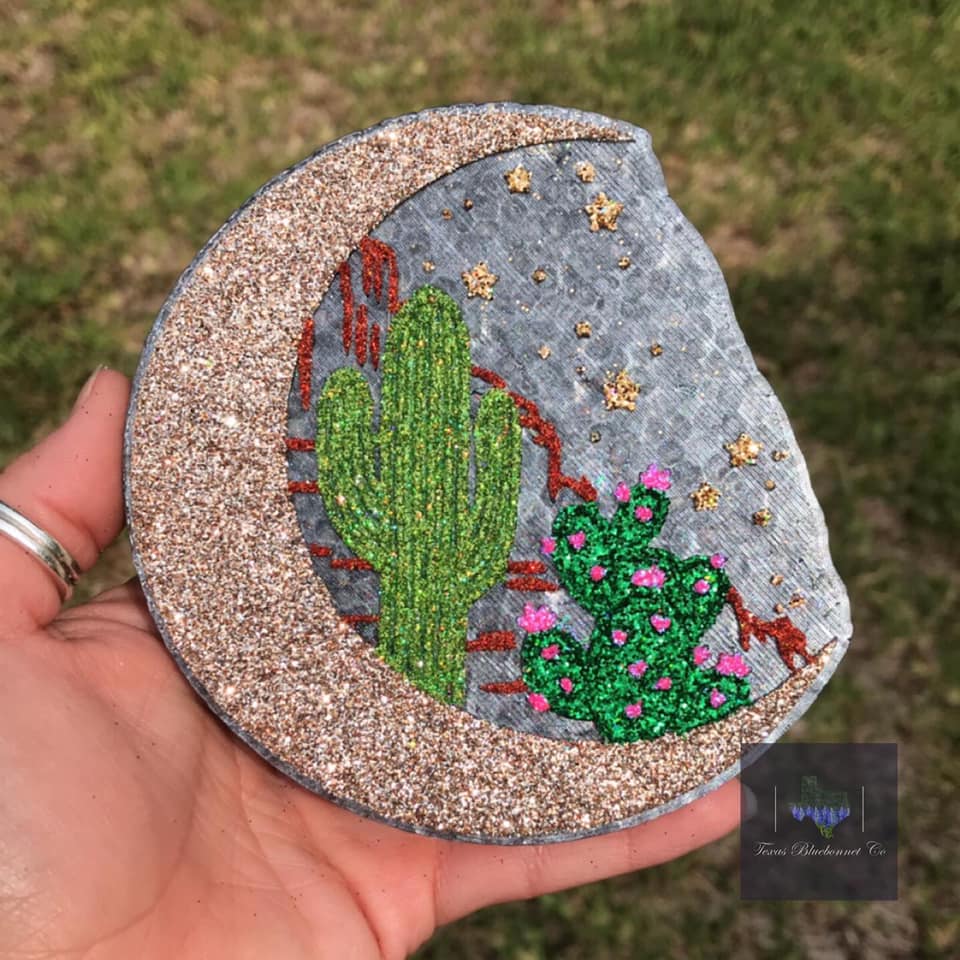 MOON DESERT SCENE