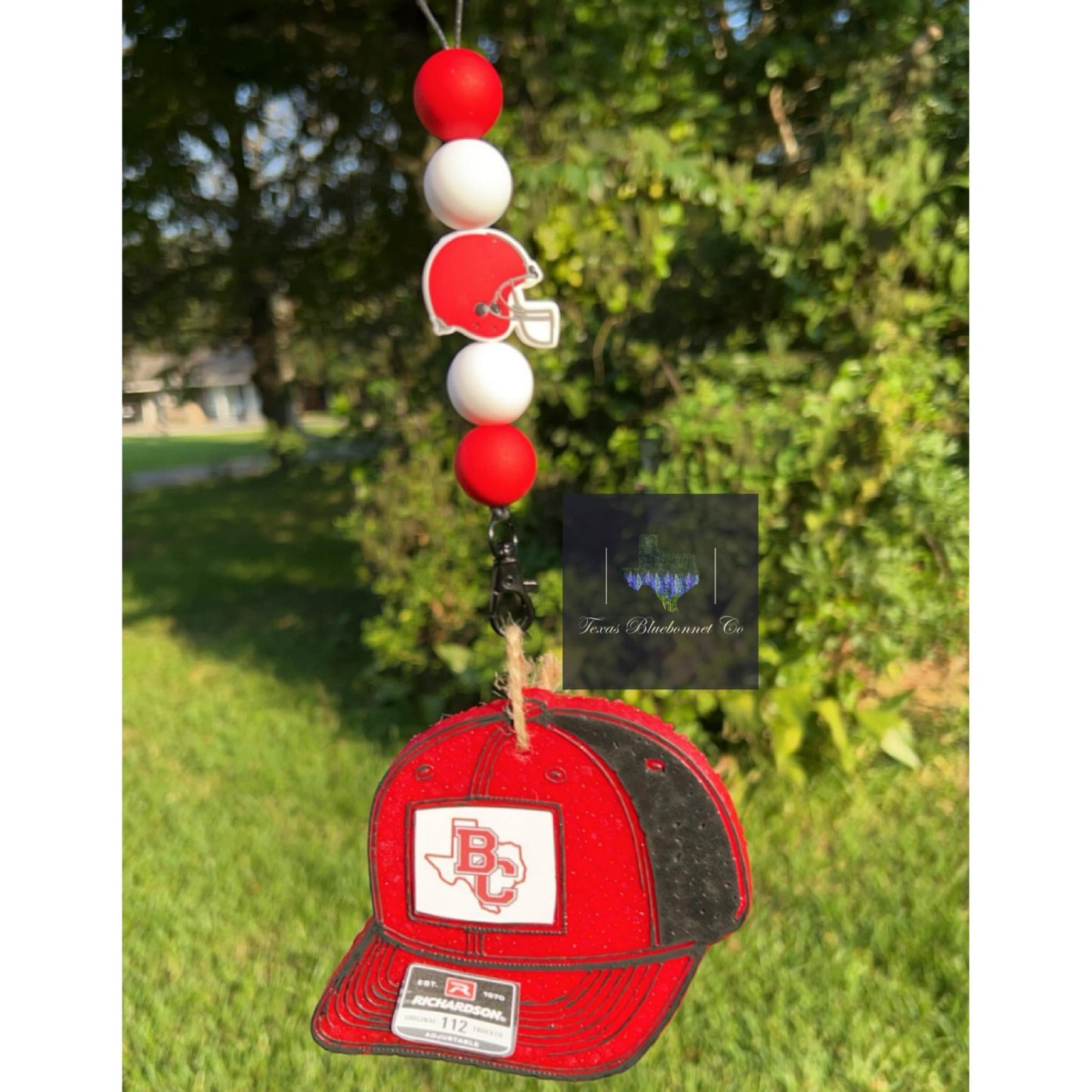 BRIDGE CITY CARDINAL HELMET HANGER