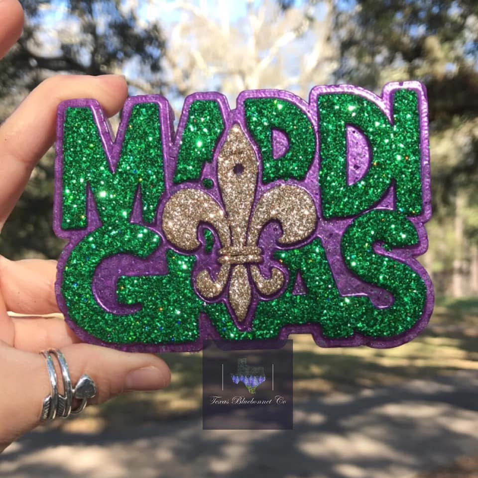 MARDI GRAS (BLACK/PURPLE)