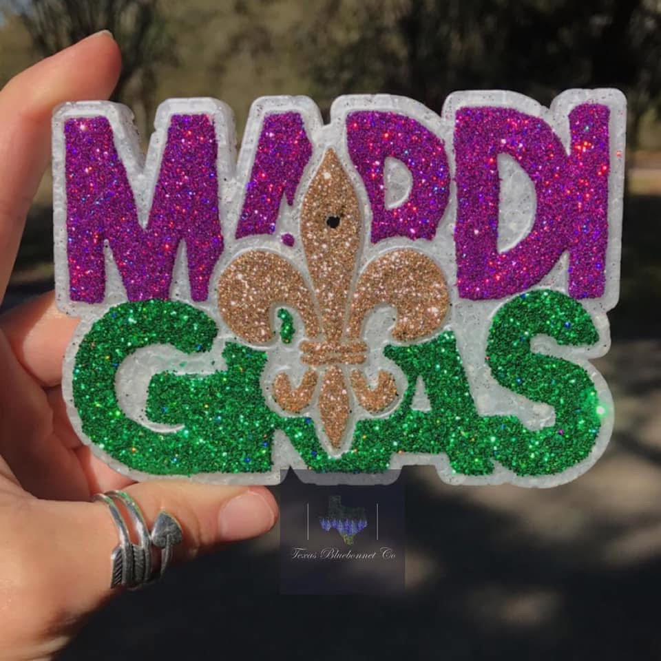 MARDI GRAS (WHITE)