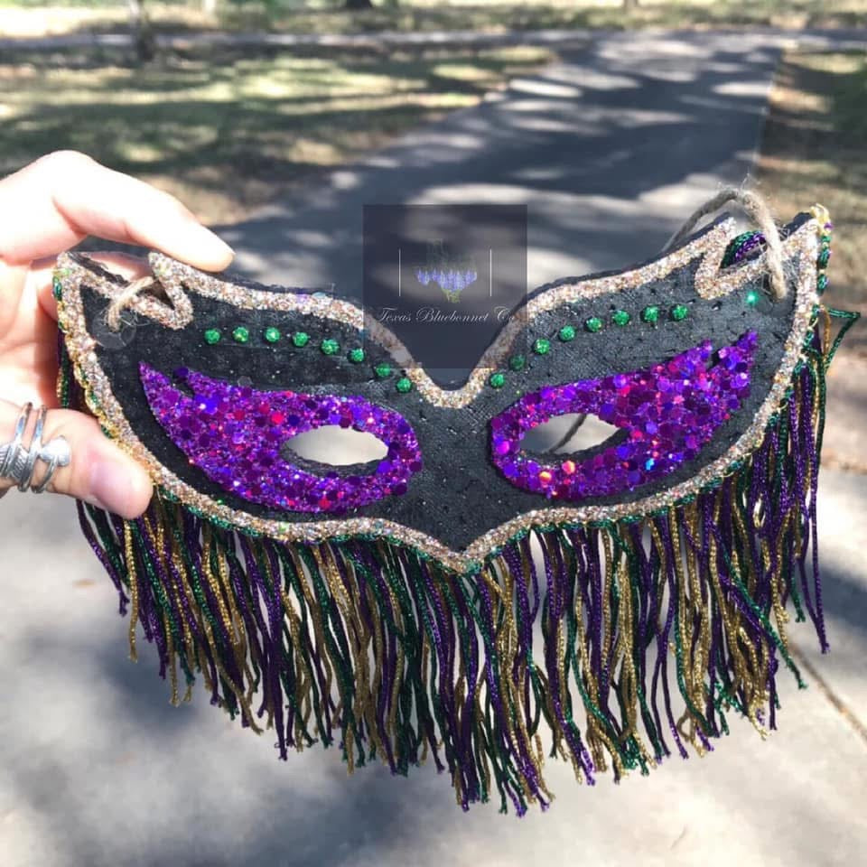 MARDI GRAS MASK LARGE