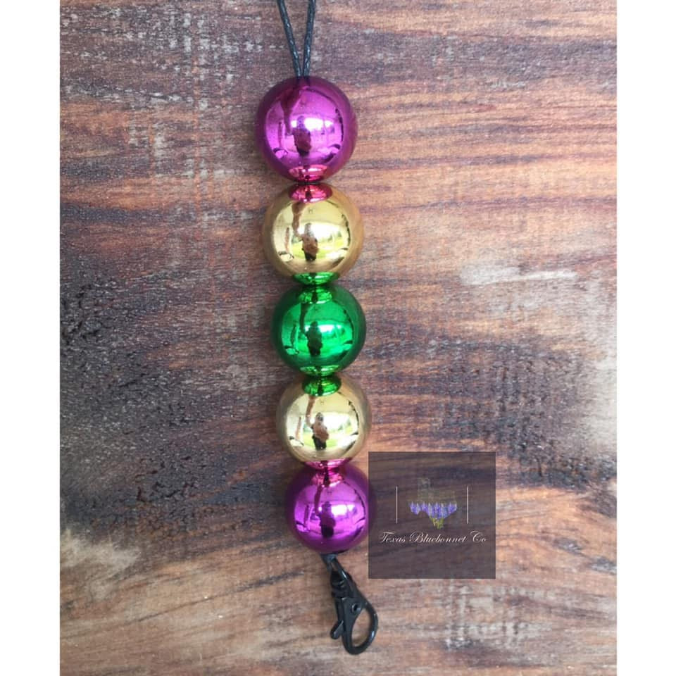 MARDI GRAS METALLIC HANGER