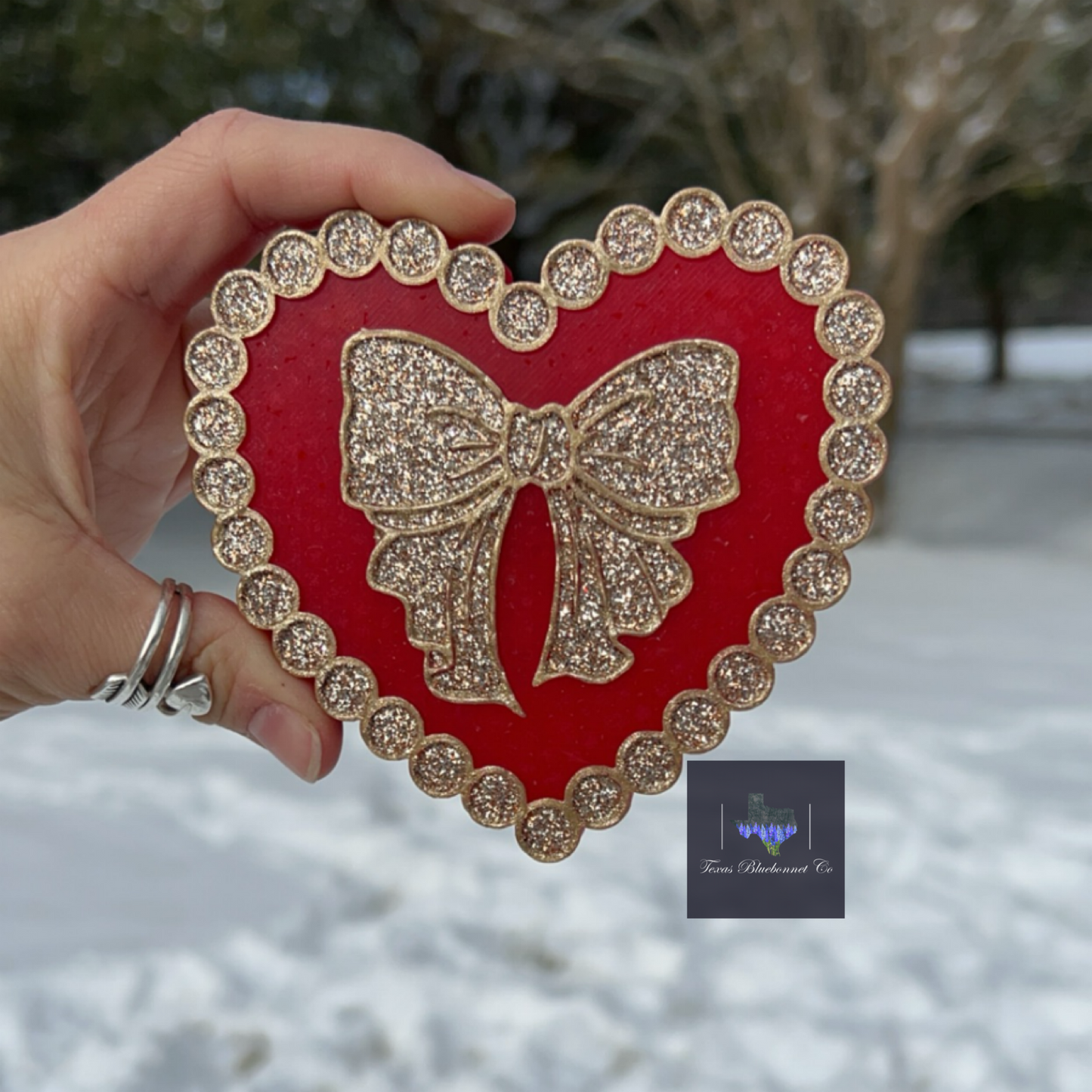 PEARL BOW HEART