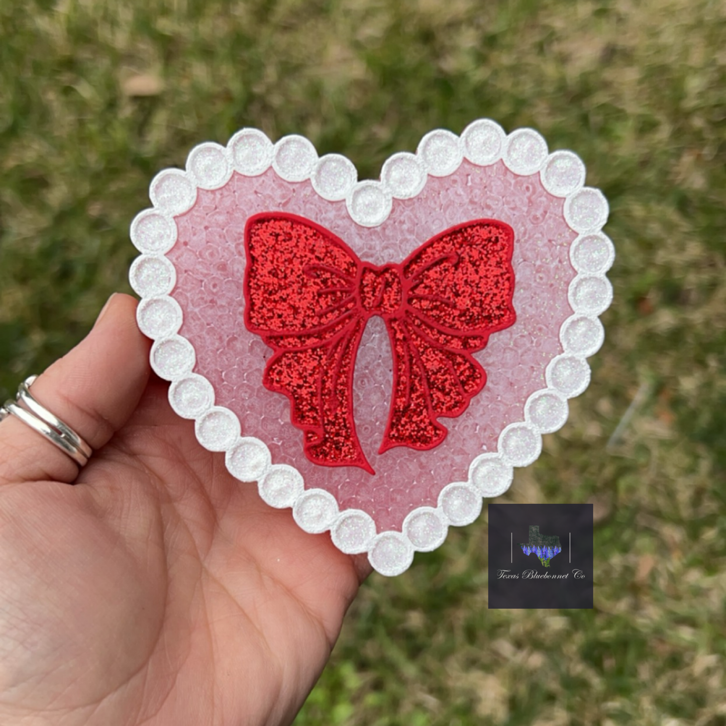 PEARL BOW HEART