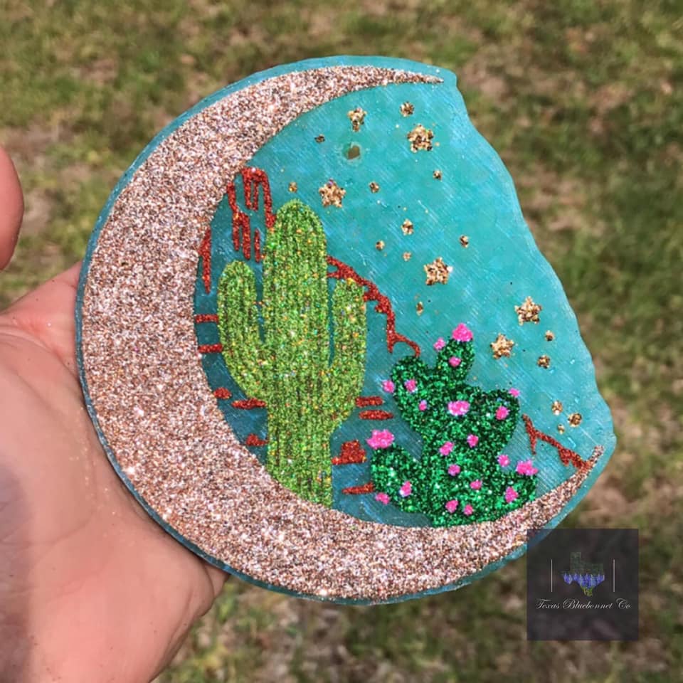 MOON DESERT SCENE
