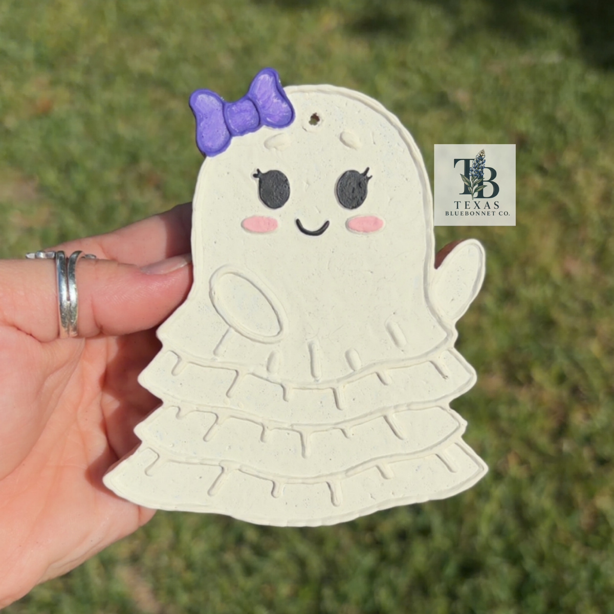 RUFFLE GHOST W/ BOW