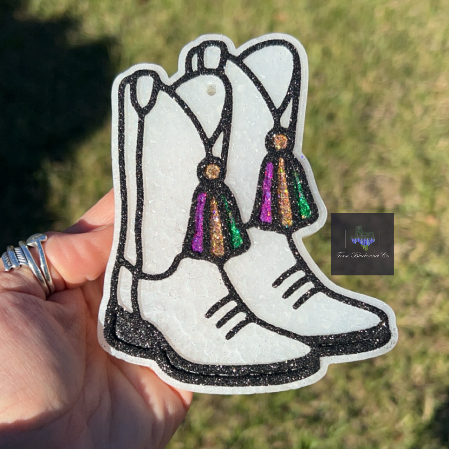 MARDI GRAS BOOTS 2