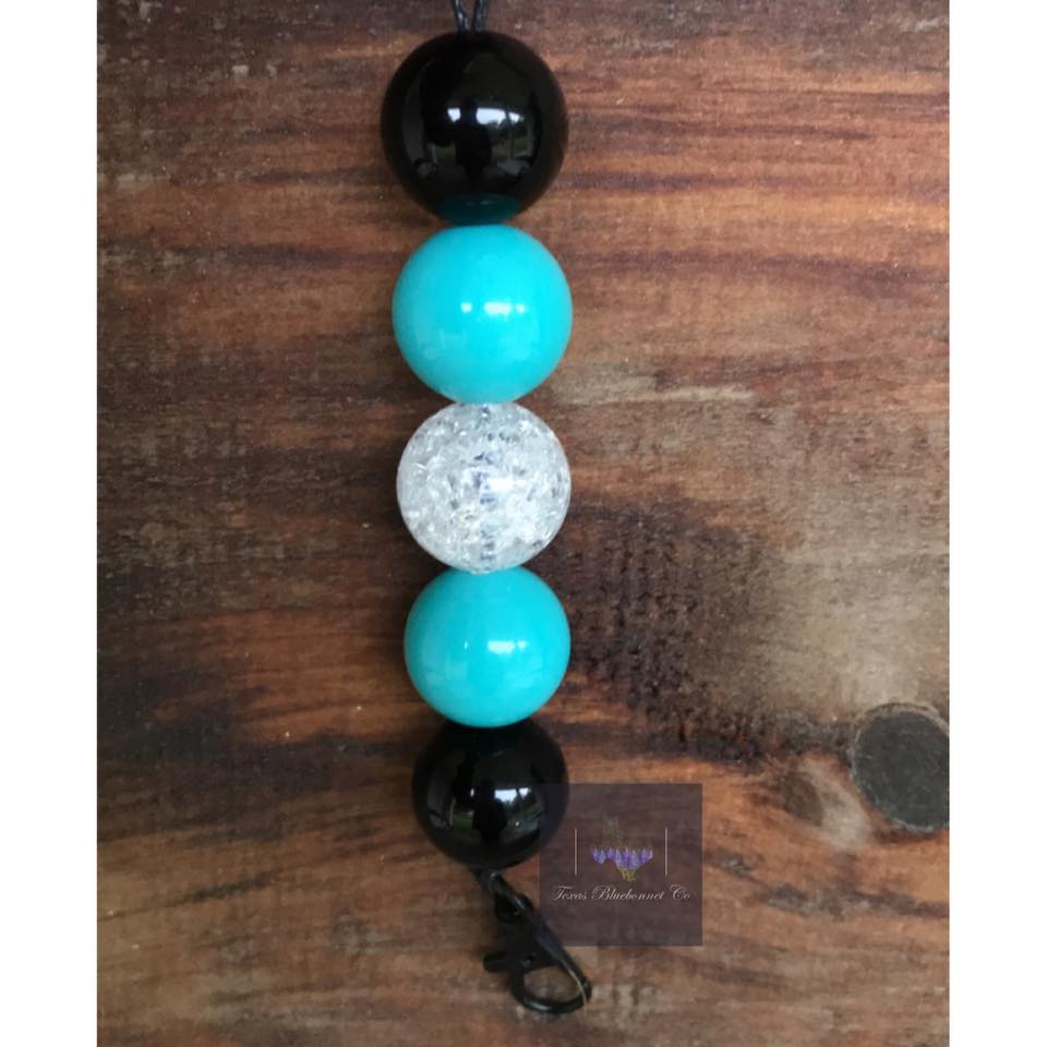 BLACK/TURQUOISE HANGER