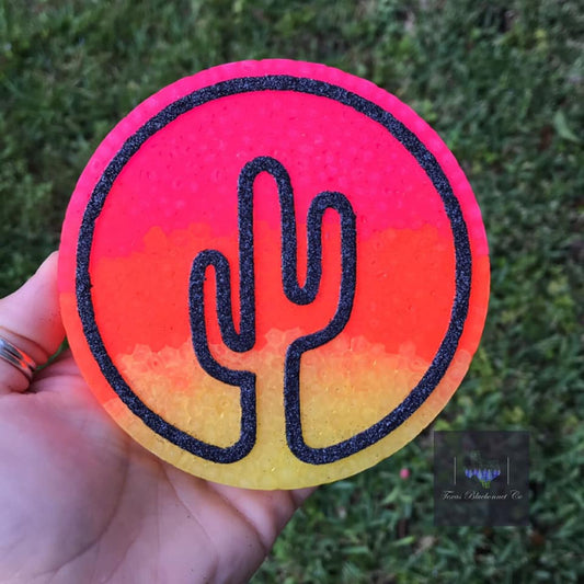 ROUND CACTUS SUNSET