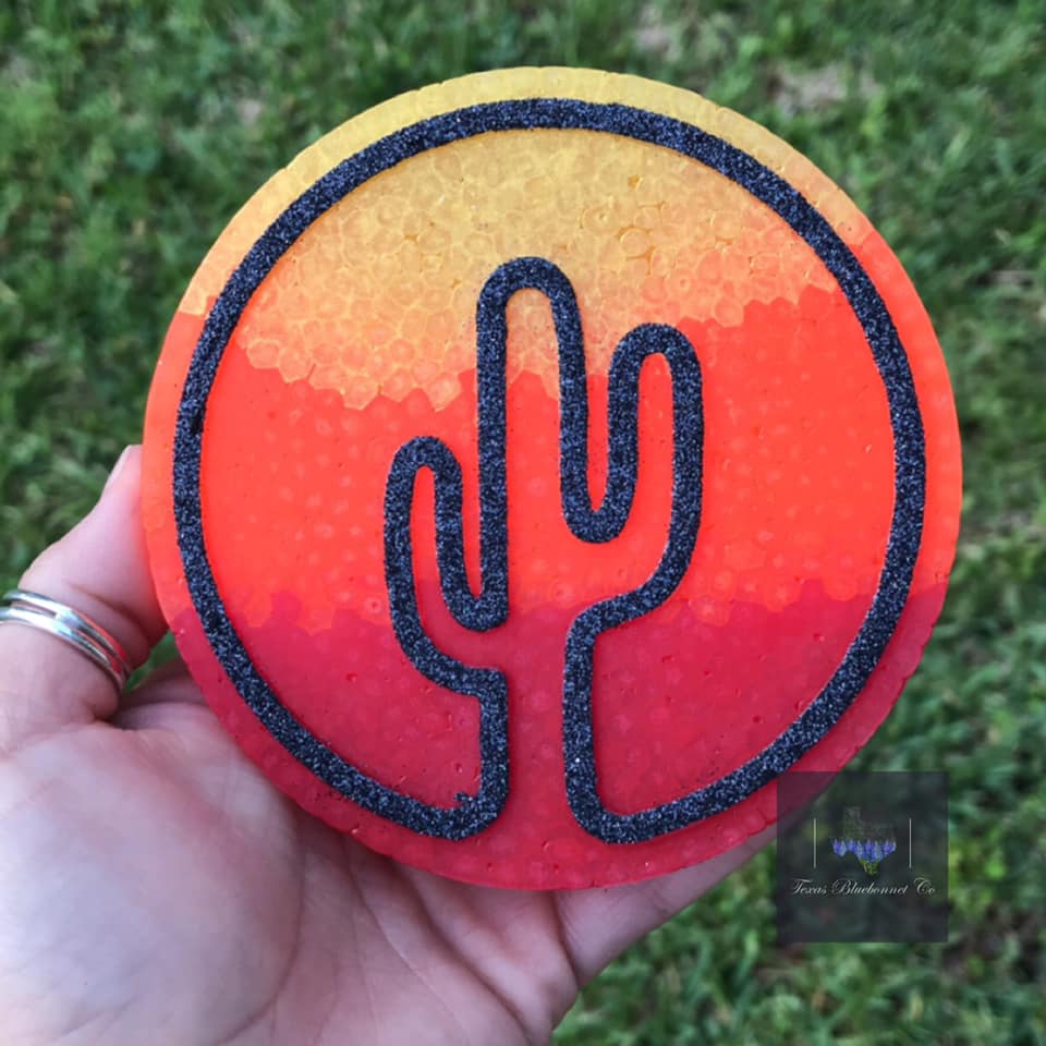 ROUND CACTUS SUNSET