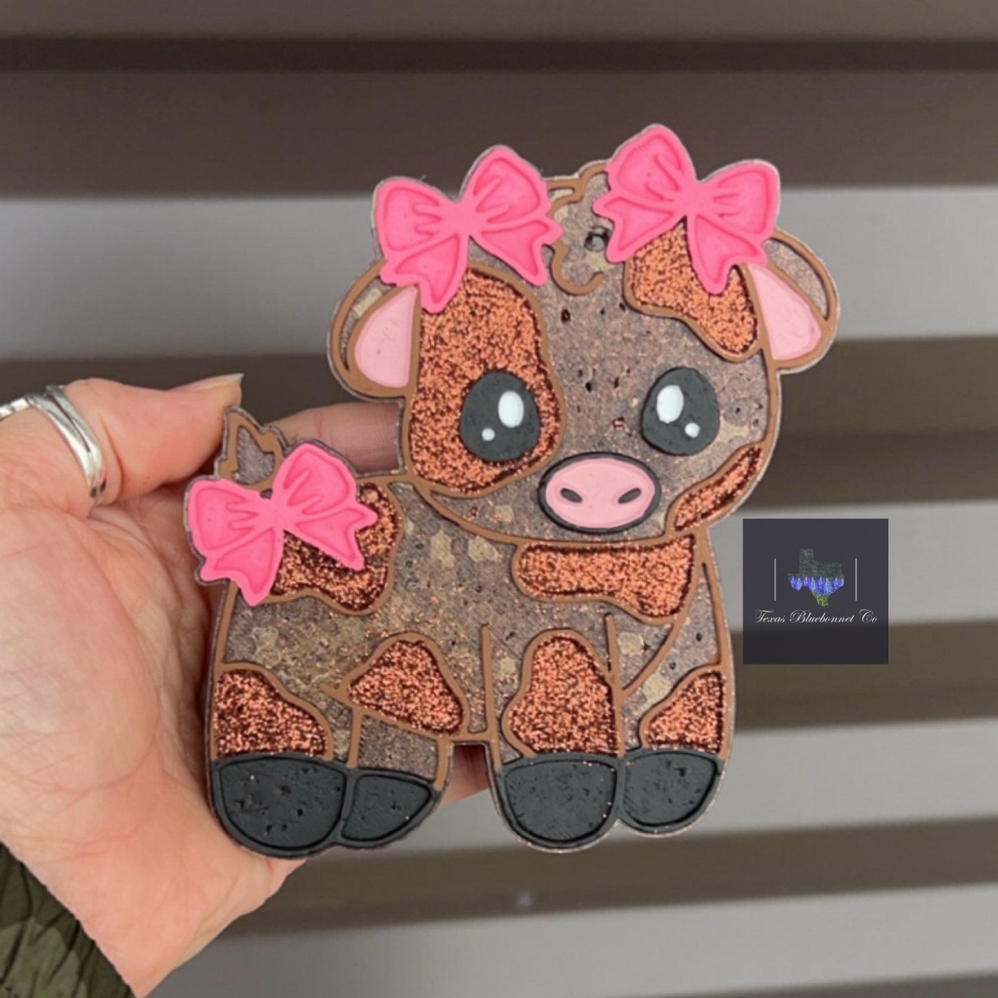 COW W/ BOWS