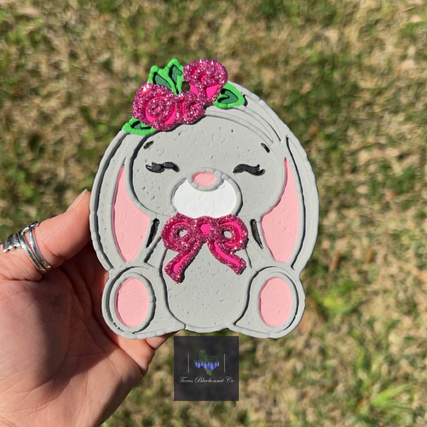 BUNNY W/ FLORAL