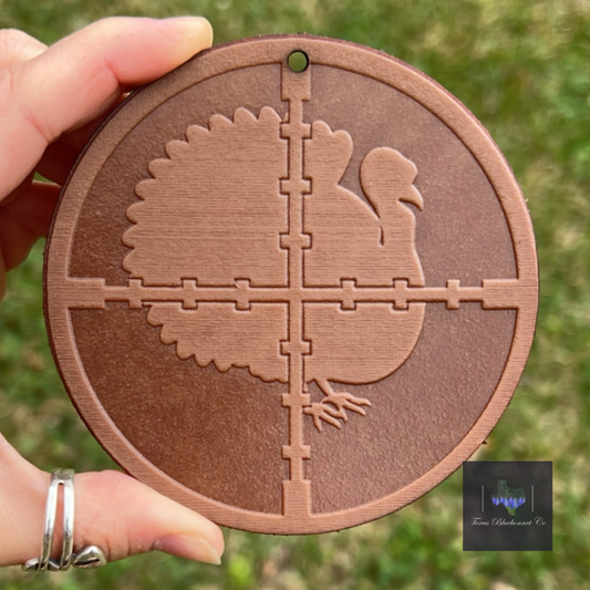 TURKEY SCOPE (LEATHER CHARM)