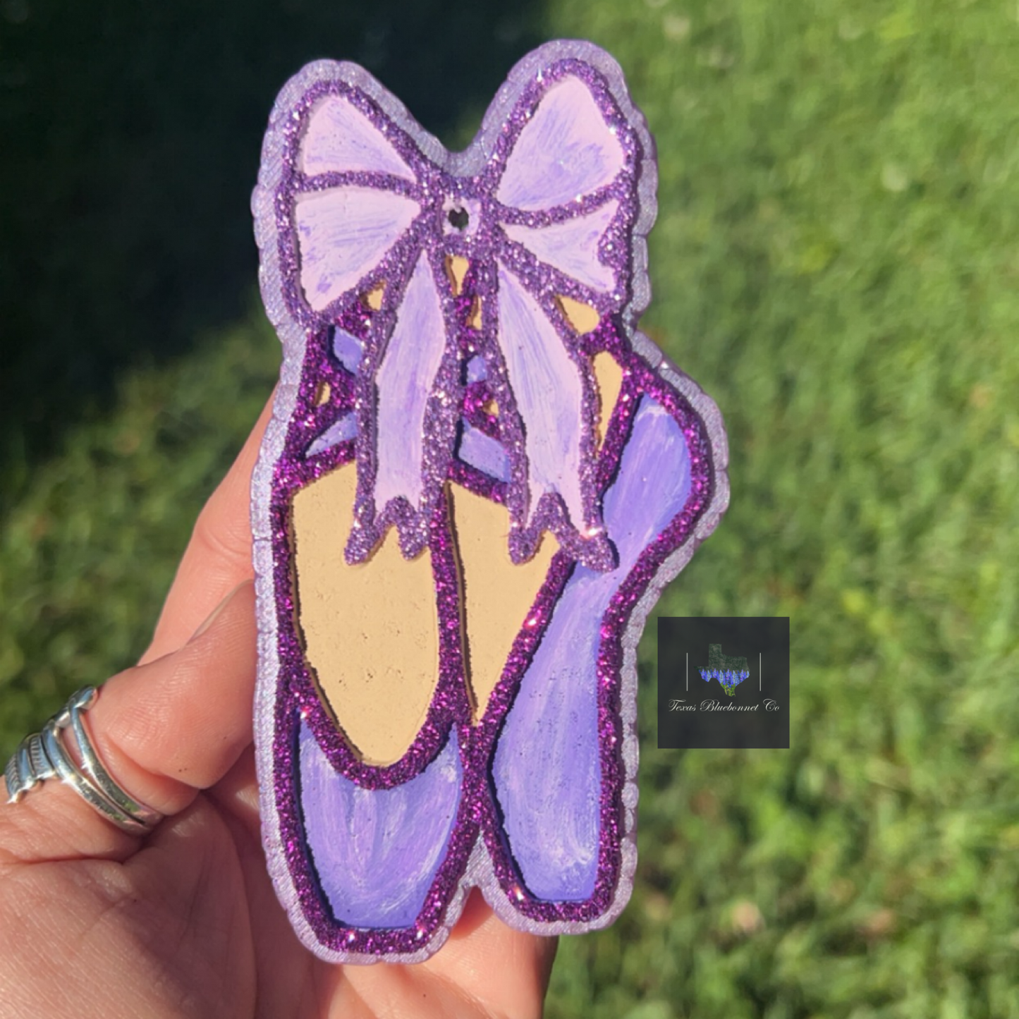 PURPLE DANCE SHOES