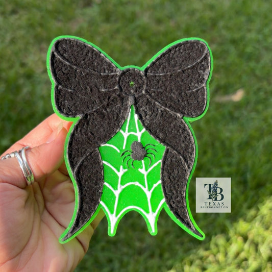 SPIDER WEB W/ VELVET BOW