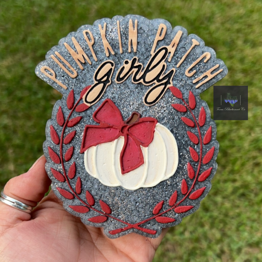 PUMPKIN PATCH GIRLY (GREY BACKGROUND)