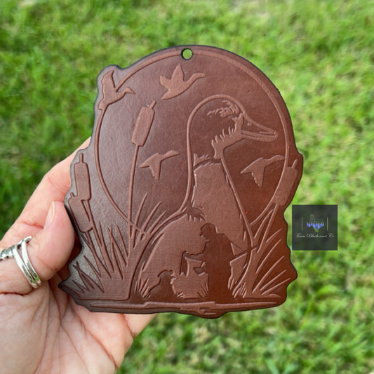 DUCK HUNTER (LEATHER CHARM)