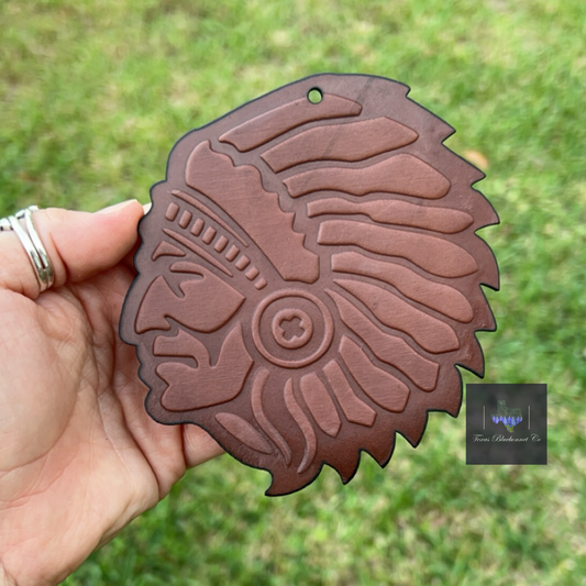 INDIAN (LEATHER CHARM)