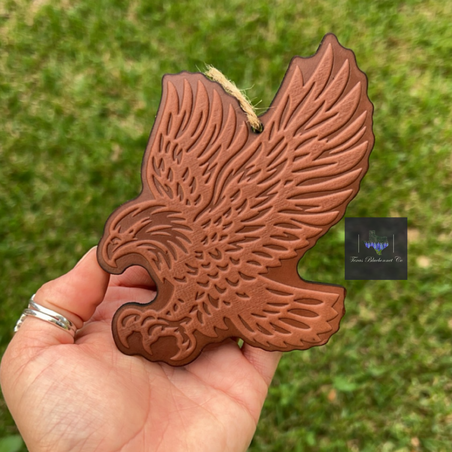 EAGLE (LEATHER CHARM)