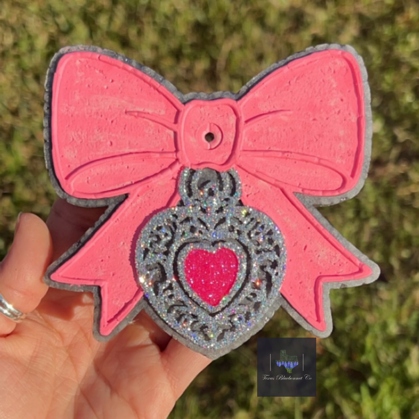 SILVER LOCKET W/ BOW