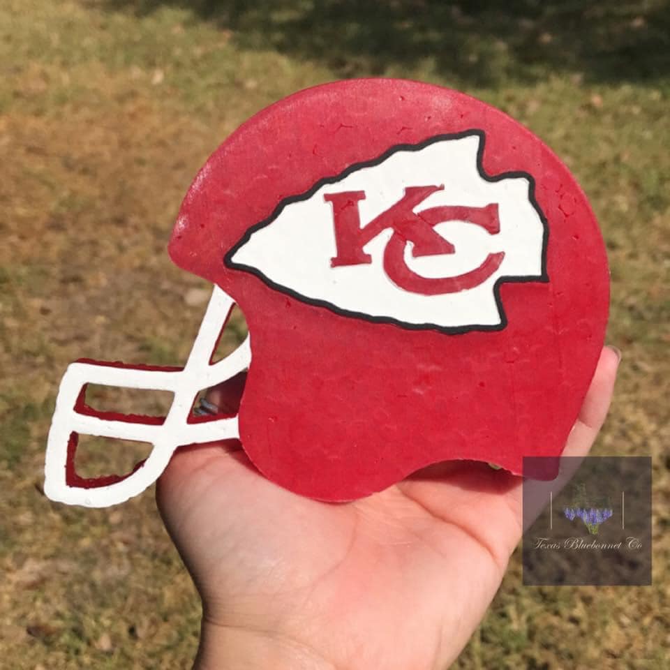 KC CHIEFS HELMETS