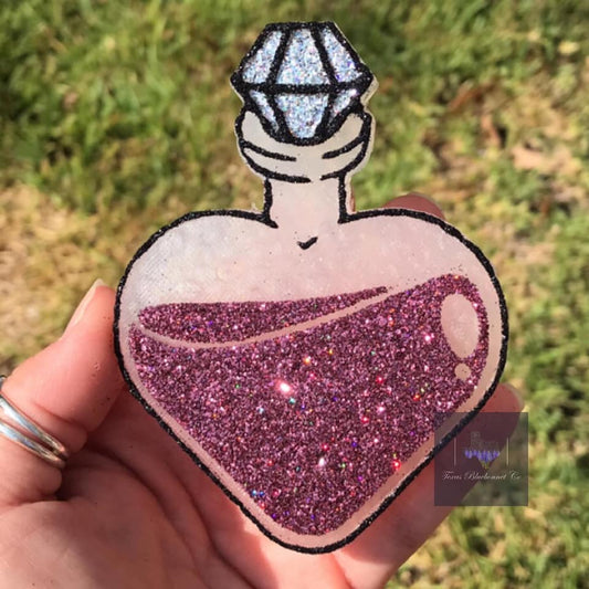 HEART PERFUME/POTION BOTTLE