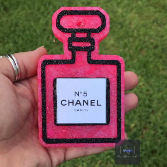 CHANEL PINK PERFUME BOTTLE