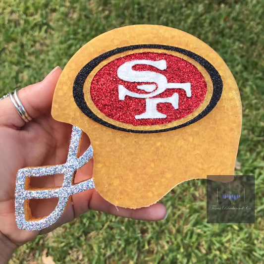 SAN FRANCISCO 49ERS HELMET