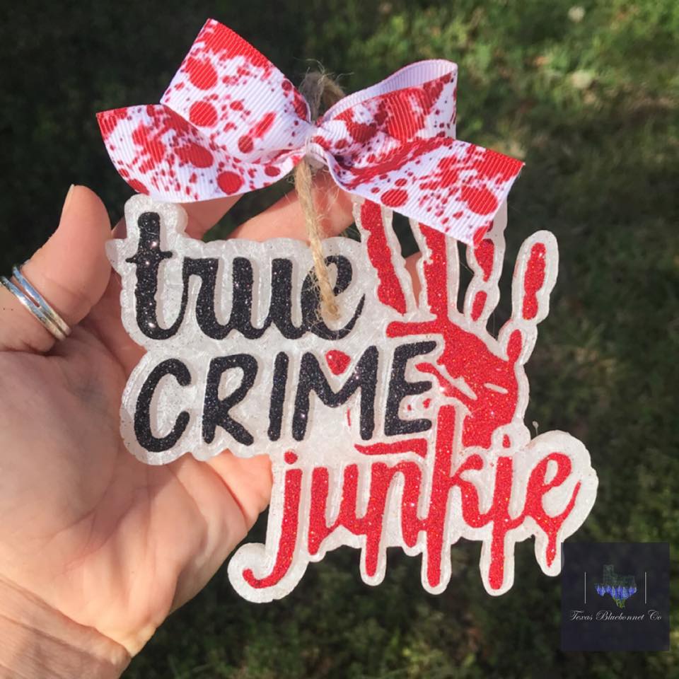 TRUE CRIME JUNKIE (WHITE BACKGROUND)