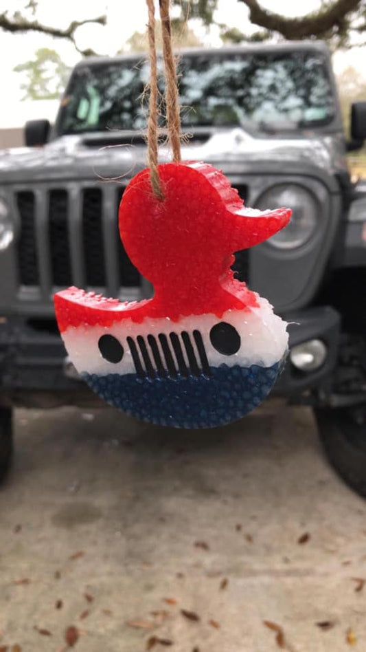 JEEP DUCKS (RED WHITE & BLUE)