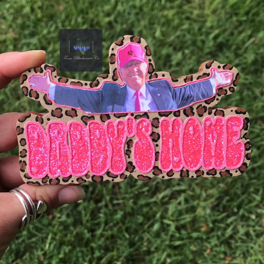 CHEETAH (HOT PINK) DADDYS HOME TRUMP